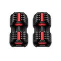 Sadlo Adjustable Dumbbell Set with Storage Trays