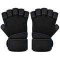 Fingerless Padded Workout Gloves with Adjustable Wrist Support