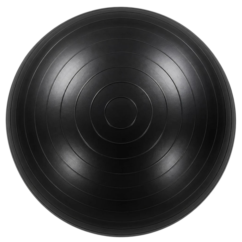 Sadlo Black Textured Exercise Ball for Yoga Fitness and Balance Training