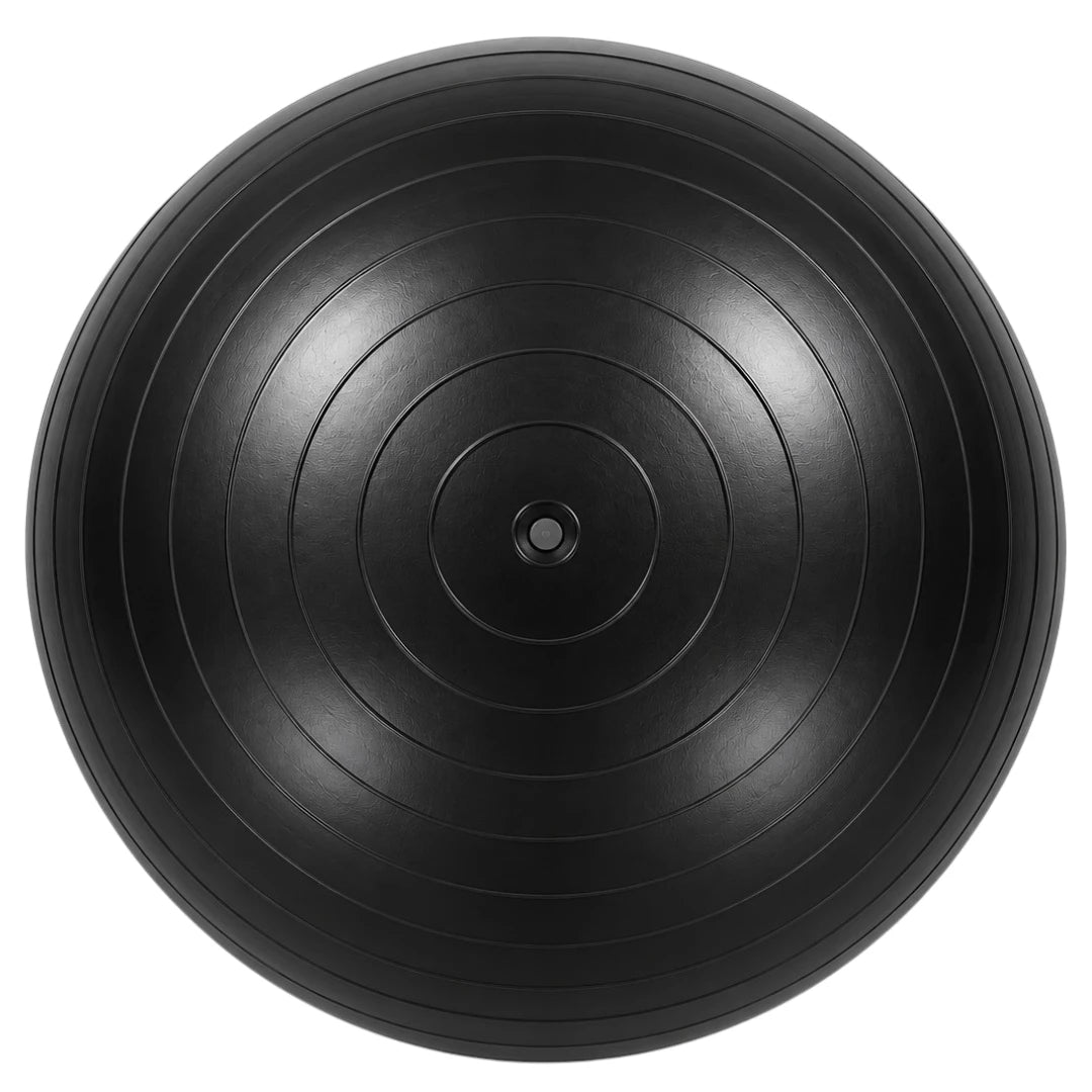 Sadlo Black Textured Exercise Ball for Yoga Fitness and Balance Training