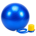 Sadlo Blue Exercise Ball with Air Pump for Fitness and Yoga