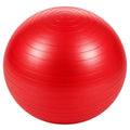 Sadlo Red Textured Exercise Ball for Yoga Fitness and Balance Training