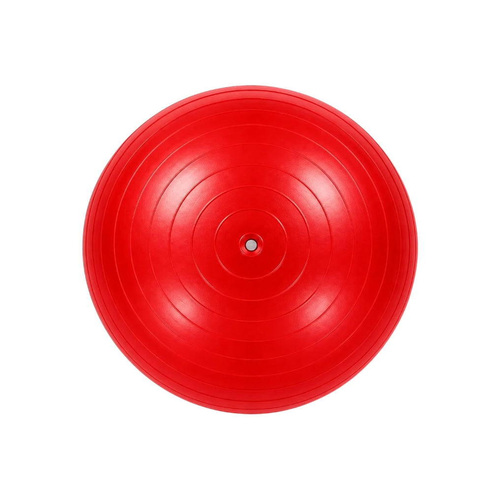 Sadlo Red Textured Exercise Ball for Yoga Fitness and Balance Training